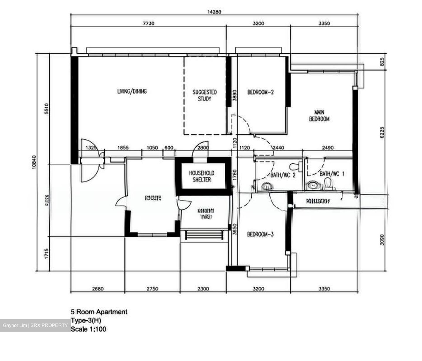 Blk 293B Skypeak @ Bukit Batok (Bukit Batok), HDB 5 Rooms #576351371